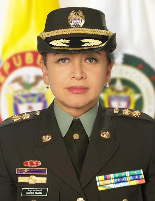 BG. Sandra Patricia Pinz&oacute;n Camargo