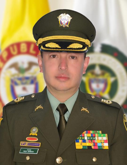 Coronel Fredy Yamid Barbosa Molano