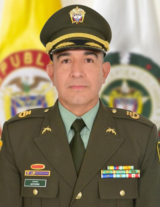 Coronel Alex Uriel Dur&aacute;n Santos 