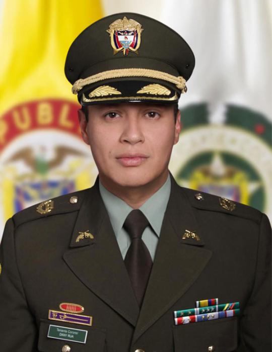 Tc Dany Alberto Rua Morales, jefe OFTIC