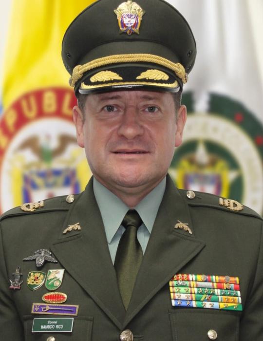 Coronel &Oacute;scar Mauricio Rico Guzm&aacute;n