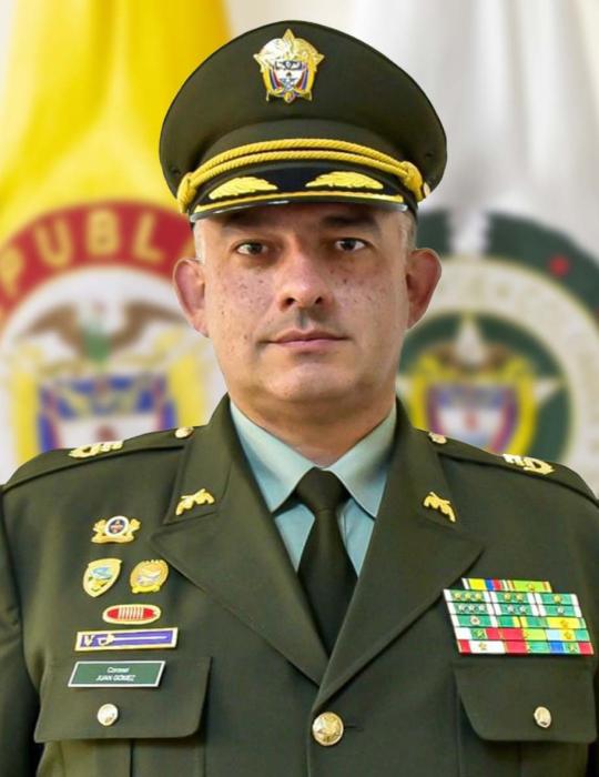 Coronel Juan Andr&eacute;s G&oacute;mez Ram&iacute;rez