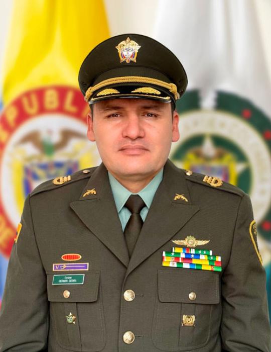 Coronel Germ&aacute;n Rafael Sierra Chaparro