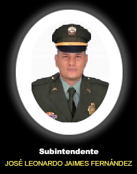 Subintendente JOS&Eacute; LEONARDO JAIMES FERN&Aacute;NDEZ